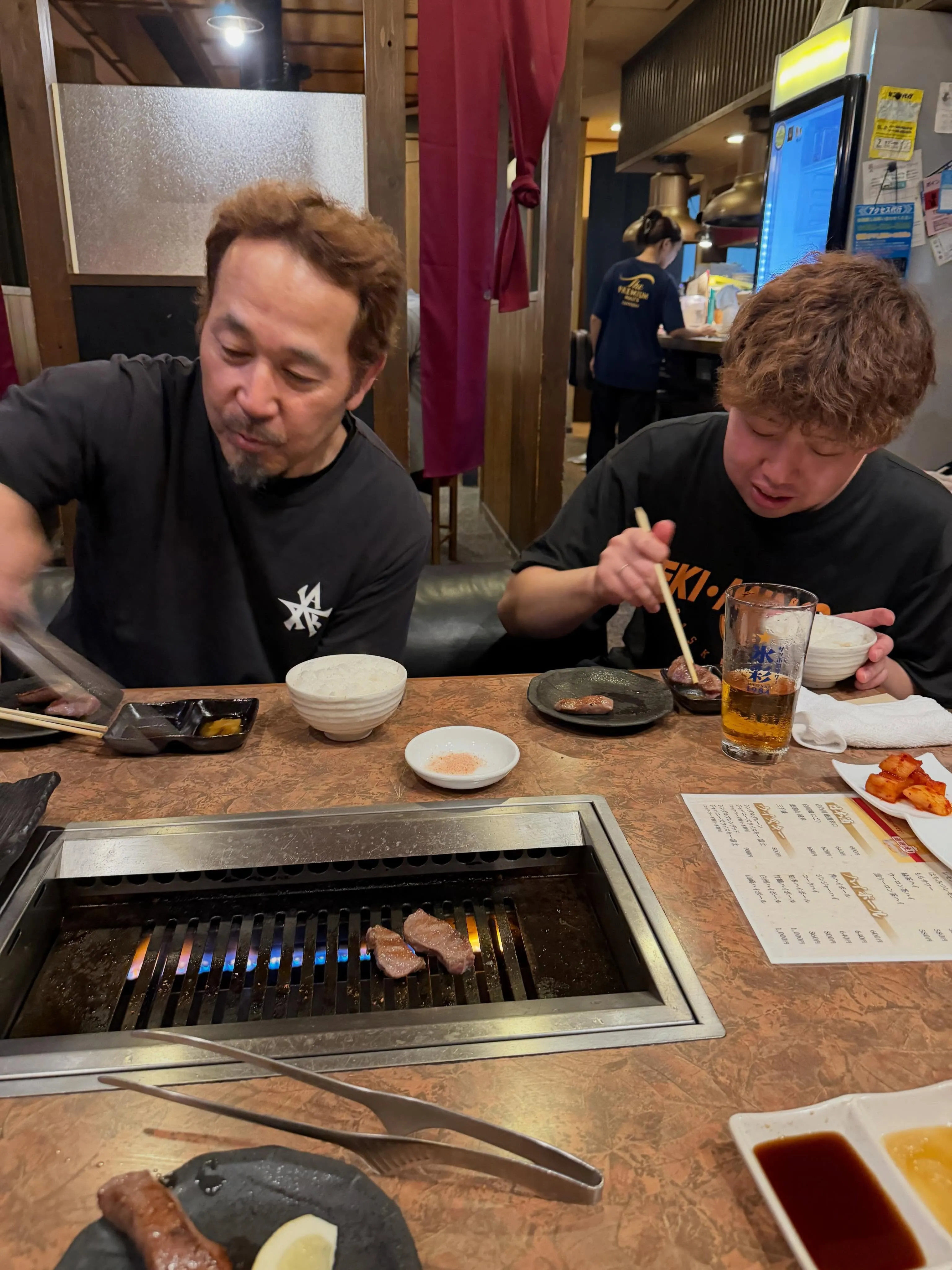 仕事終わりの何気ない時間。