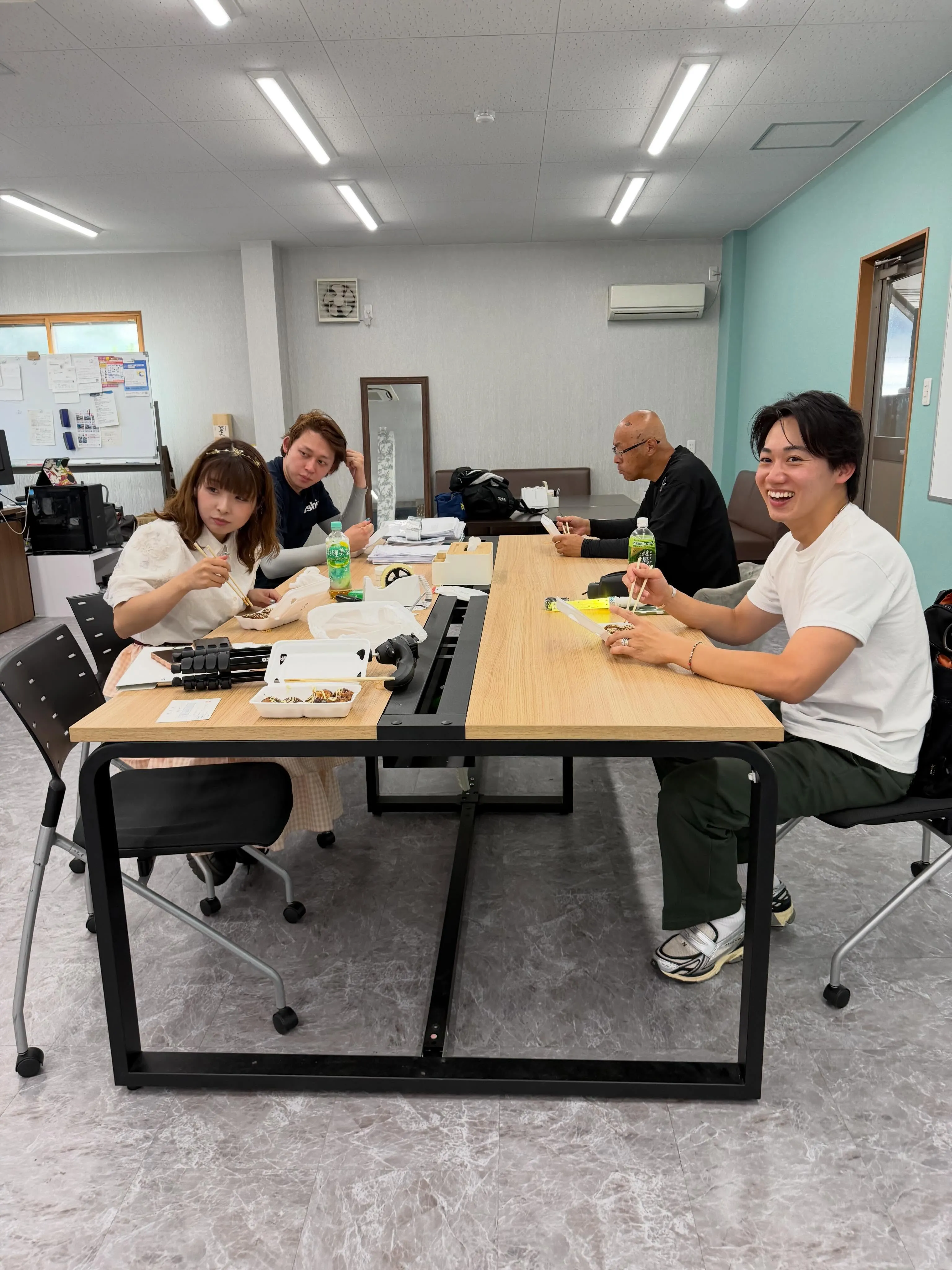 仕事終わりの何気ない時間。