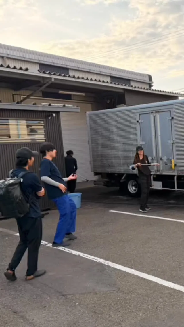 運行後の洗車‼️