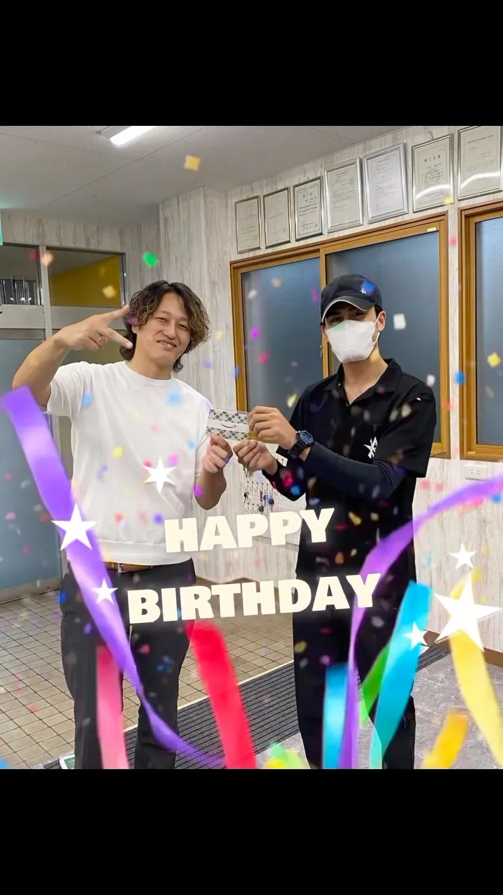 🎂はこぶね恒例社員の誕生日祝い🎉